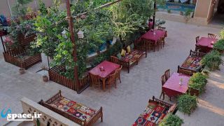 نمای محوطه هتل سنتی پارسیک - یزد